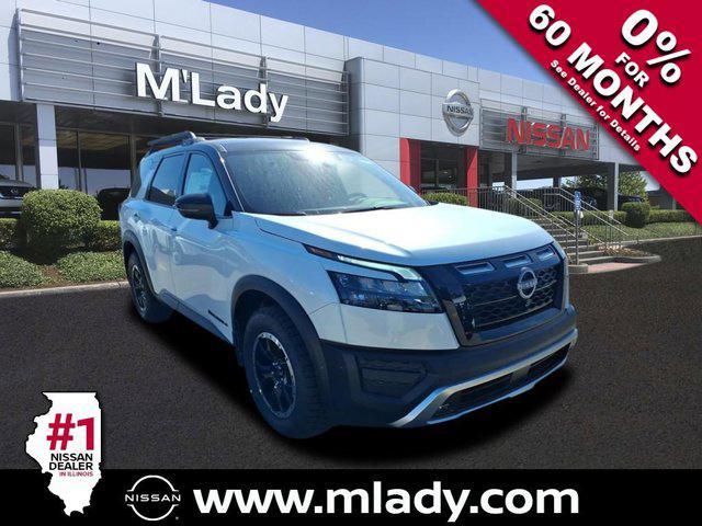 new 2025 Nissan Pathfinder car, priced at $38,371