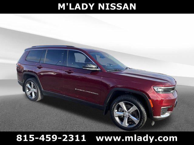 used 2021 Jeep Grand Cherokee L car, priced at $29,495