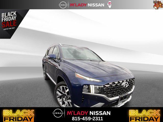 used 2022 Hyundai Santa Fe car, priced at $16,995