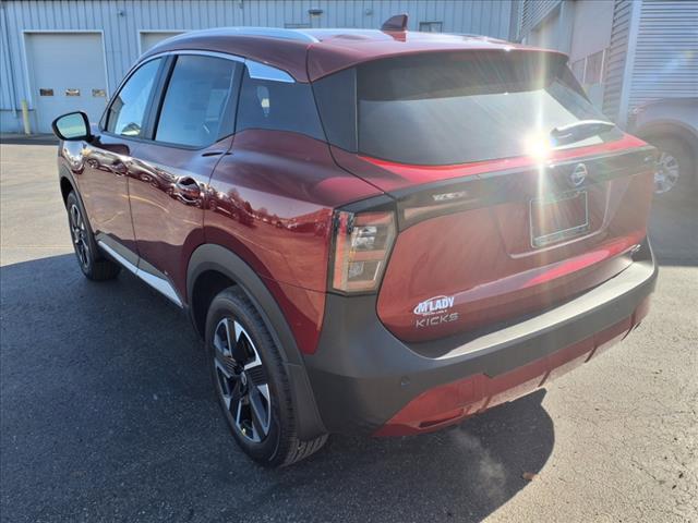 new 2025 Nissan Kicks car, priced at $26,980