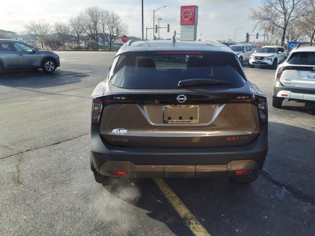 new 2025 Nissan Kicks car, priced at $26,285