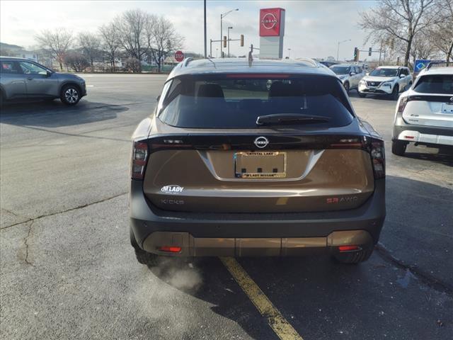 new 2025 Nissan Kicks car, priced at $29,285