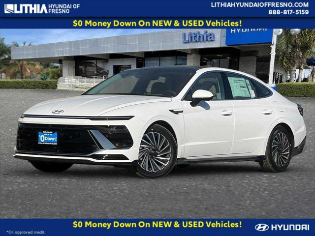 new 2025 Hyundai Sonata Hybrid car, priced at $39,130