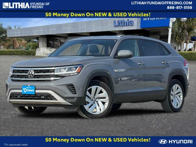 used 2021 Volkswagen Atlas Cross Sport car, priced at $23,999