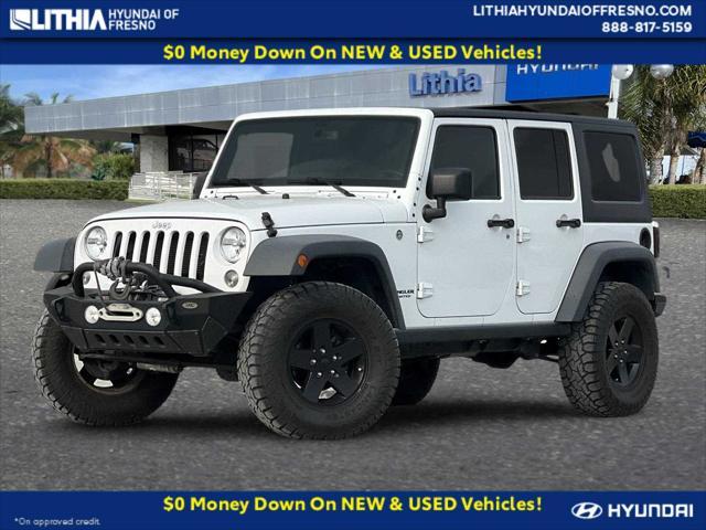 used 2017 Jeep Wrangler Unlimited car, priced at $21,999