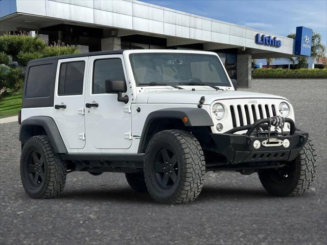 used 2017 Jeep Wrangler Unlimited car, priced at $21,999