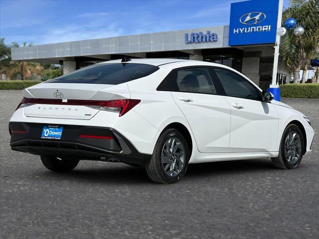 new 2025 Hyundai Elantra HEV car, priced at $24,250