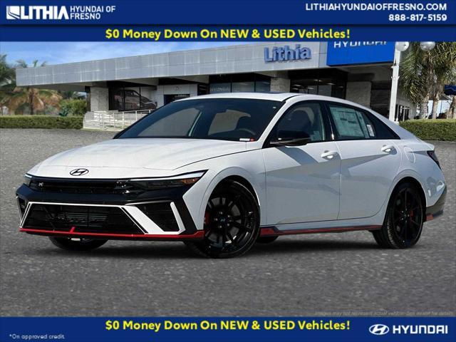 new 2025 Hyundai Elantra N car, priced at $36,719