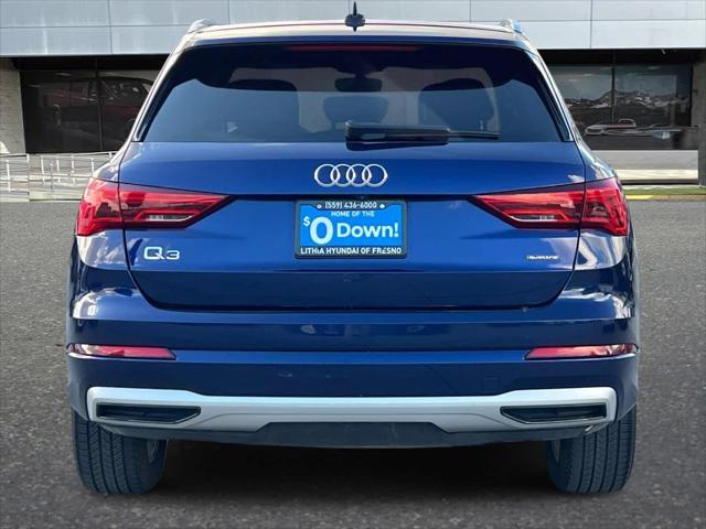 used 2021 Audi Q3 car, priced at $18,999