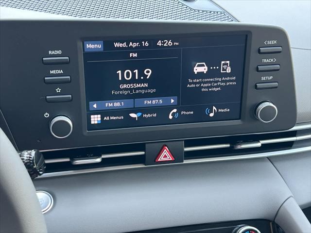 new 2025 Hyundai ELANTRA HEV car, priced at $24,630