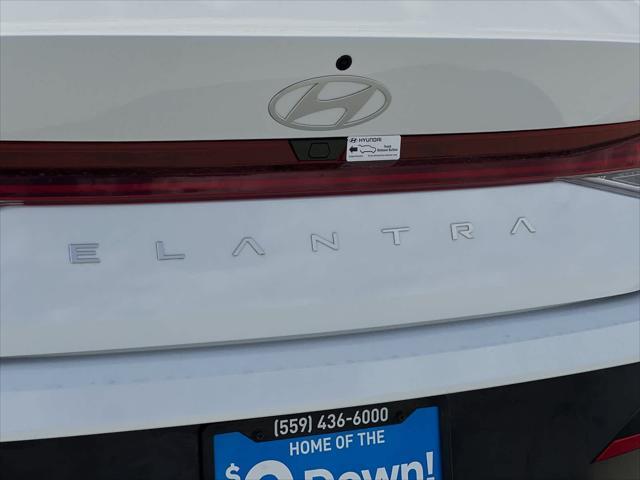 new 2025 Hyundai Elantra car, priced at $27,060