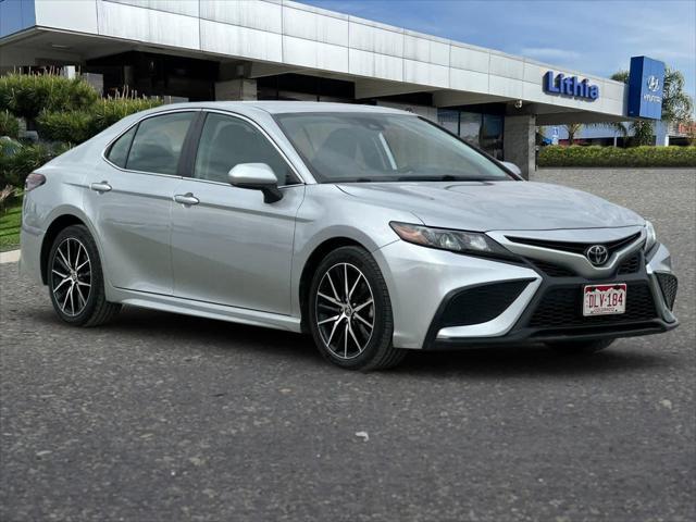 used 2021 Toyota Camry car, priced at $22,498