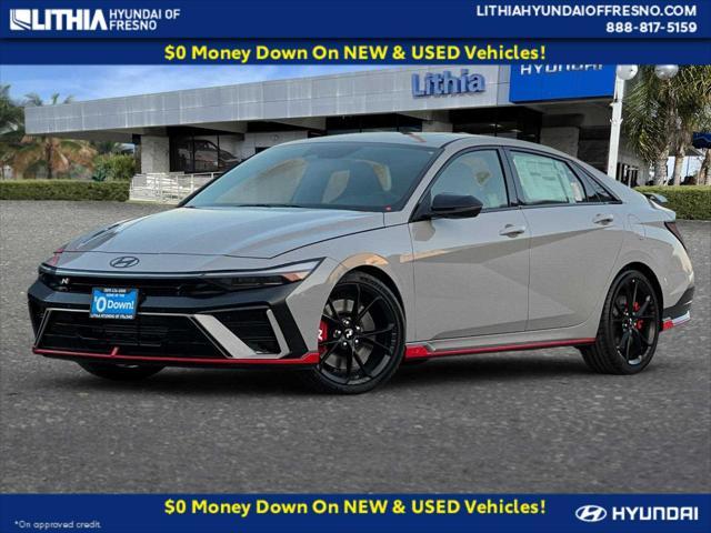 new 2025 Hyundai Elantra N car, priced at $37,189