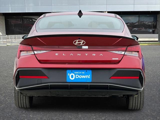 new 2025 Hyundai Elantra car, priced at $27,385