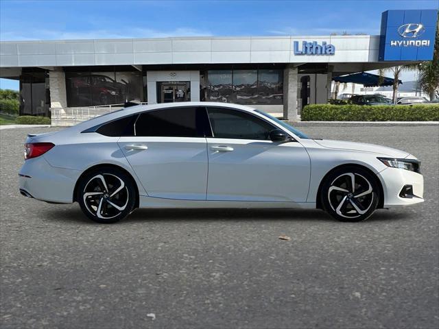 used 2021 Honda Accord car, priced at $19,944