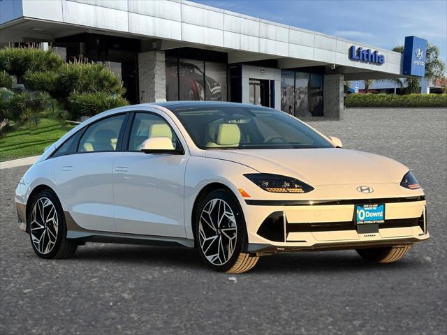 new 2025 Hyundai IONIQ 6 car, priced at $44,885