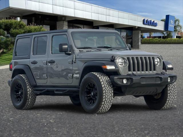 used 2019 Jeep Wrangler Unlimited car, priced at $23,999