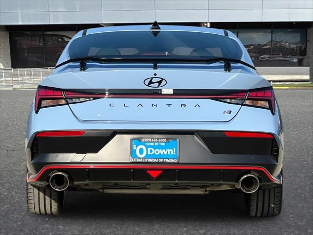 new 2025 Hyundai Elantra N car, priced at $37,189