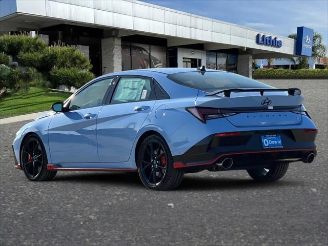 new 2025 Hyundai Elantra N car, priced at $37,189