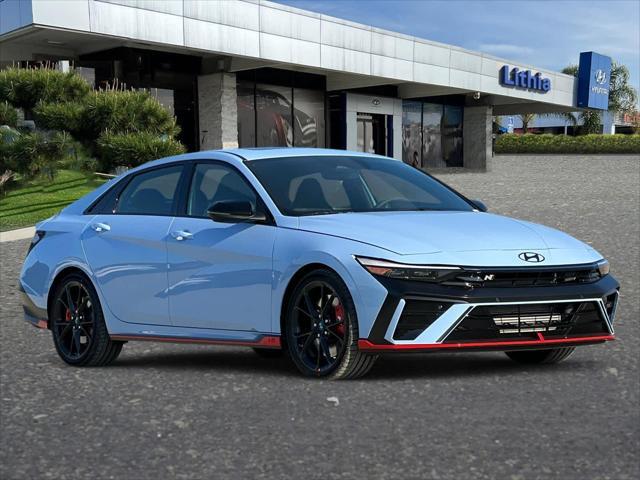 new 2025 Hyundai Elantra N car, priced at $37,189