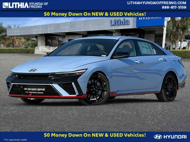 new 2025 Hyundai Elantra N car, priced at $37,189