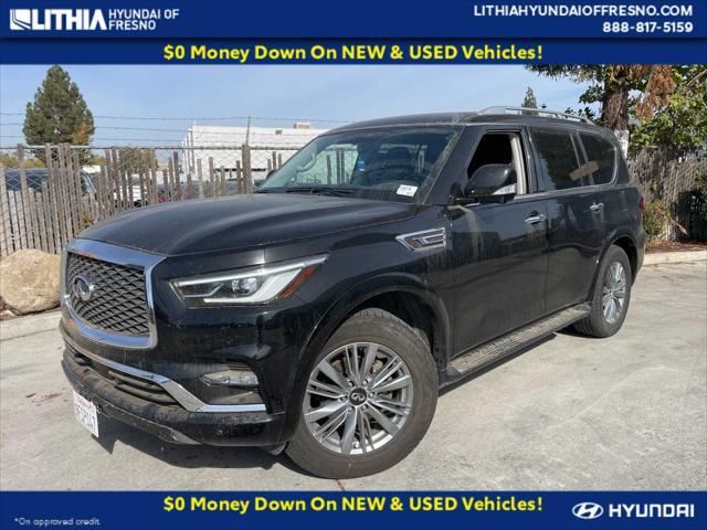 used 2021 INFINITI QX80 car, priced at $31,495