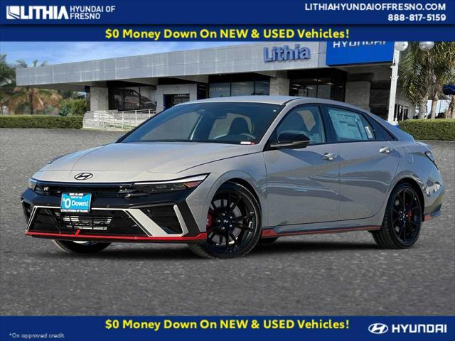 new 2025 Hyundai Elantra N car, priced at $35,844