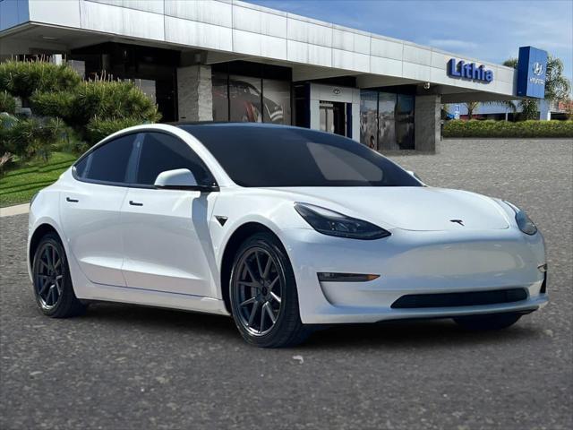used 2023 Tesla Model 3 car, priced at $24,499