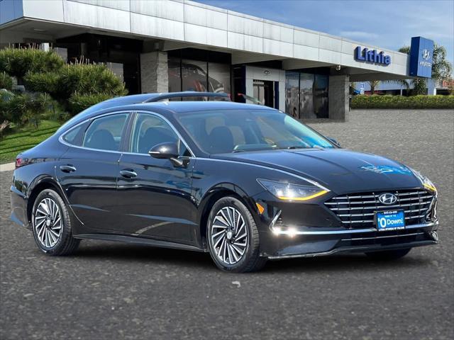 used 2022 Hyundai Sonata Hybrid car, priced at $21,593