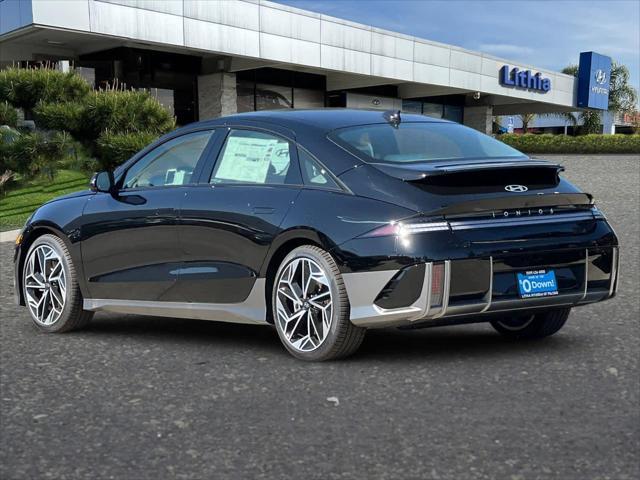 new 2025 Hyundai IONIQ 6 car, priced at $43,455