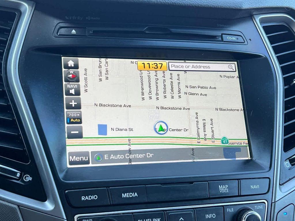 used 2017 Hyundai Santa Fe car, priced at $13,818