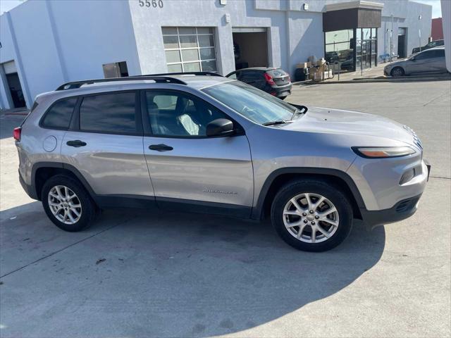 used 2017 Jeep Cherokee car, priced at $9,944