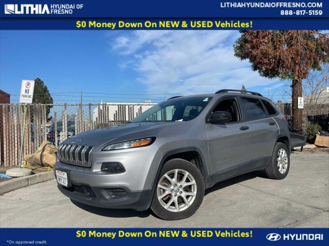 used 2017 Jeep Cherokee car, priced at $9,944