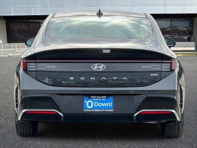 new 2025 Hyundai Sonata Hybrid car, priced at $29,690