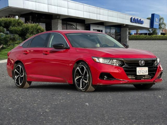 used 2022 Honda Accord car, priced at $24,244