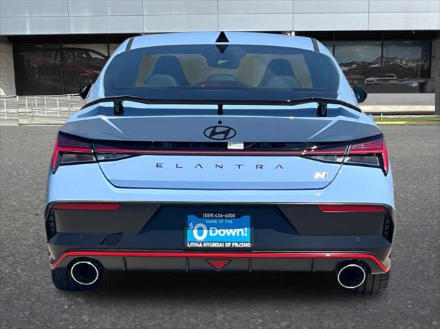 new 2025 Hyundai ELANTRA N car, priced at $36,640