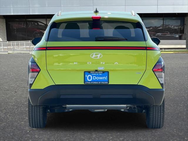 new 2025 Hyundai Kona car, priced at $27,570