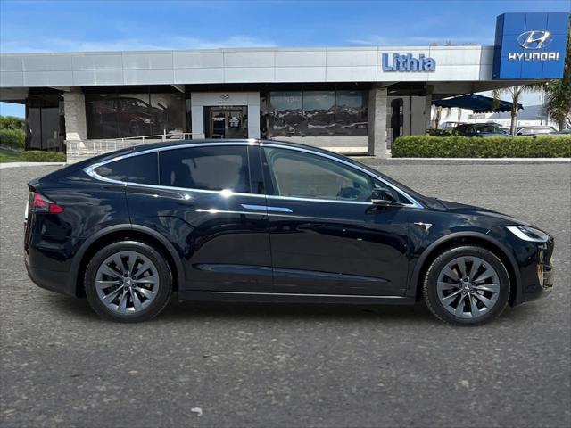 used 2017 Tesla Model X car, priced at $35,579