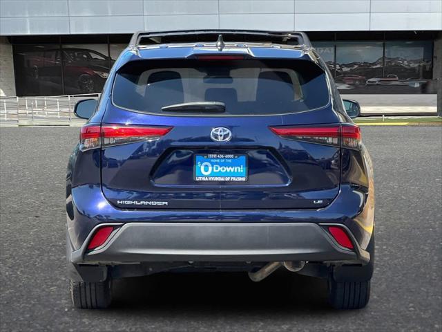 used 2022 Toyota Highlander car, priced at $32,999