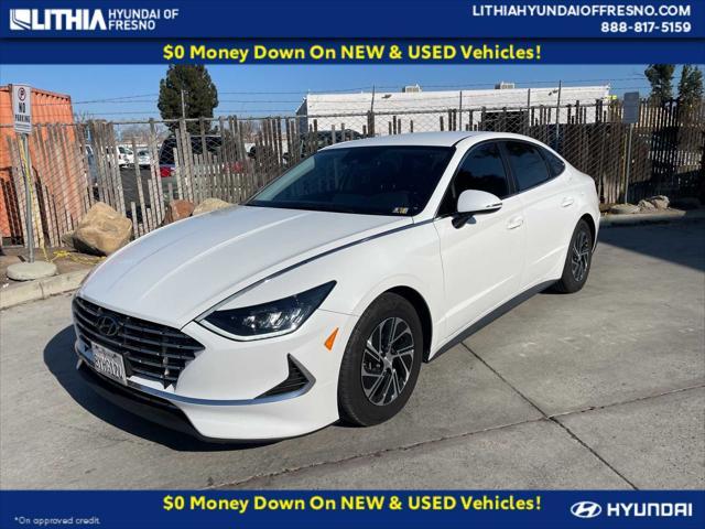 used 2022 Hyundai Sonata Hybrid car, priced at $16,777