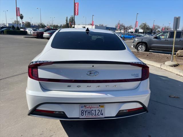 used 2022 Hyundai Sonata Hybrid car, priced at $16,777