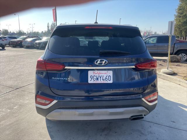 used 2020 Hyundai Santa Fe car, priced at $16,399