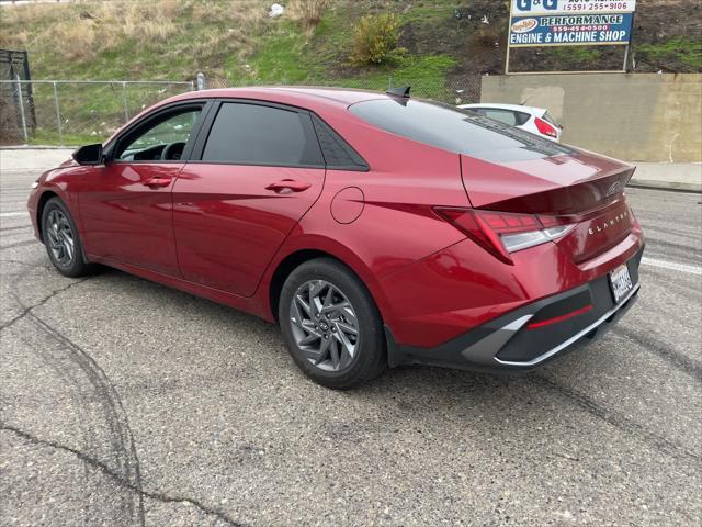 used 2024 Hyundai Elantra HEV car, priced at $18,999