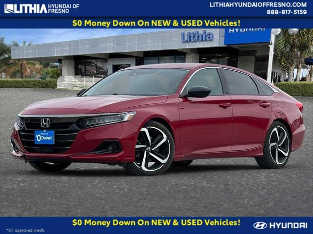 used 2021 Honda Accord car, priced at $19,944