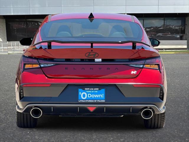 new 2025 Hyundai ELANTRA N car, priced at $36,640