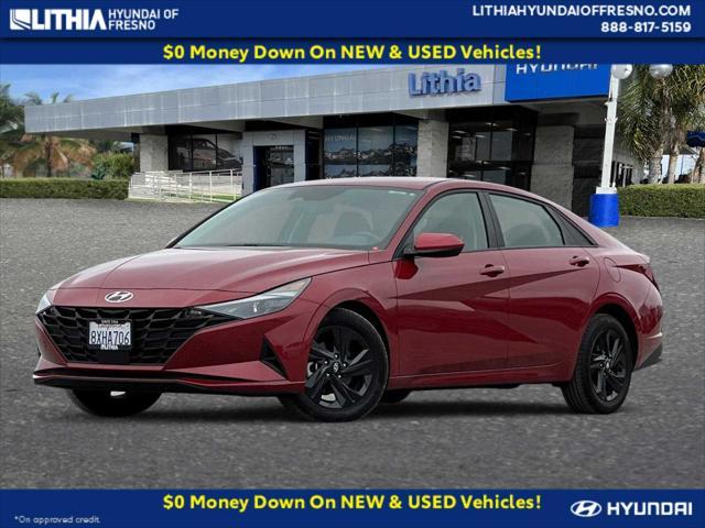 used 2021 Hyundai Elantra car, priced at $18,999