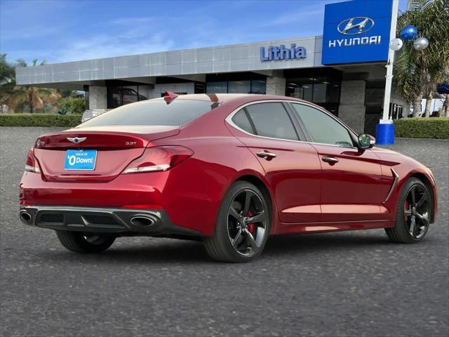 used 2019 Genesis G70 car, priced at $25,000