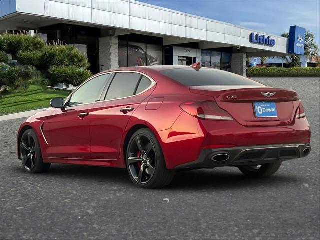 used 2019 Genesis G70 car, priced at $25,000