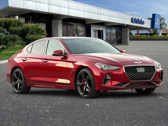 used 2019 Genesis G70 car, priced at $25,000