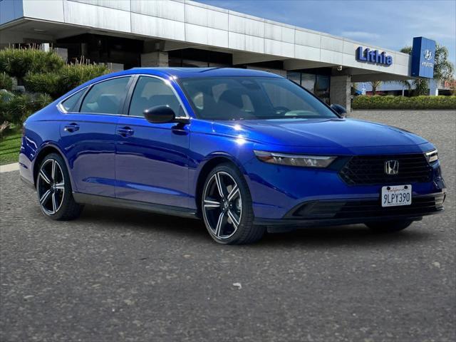 used 2024 Honda Accord Hybrid car, priced at $27,998